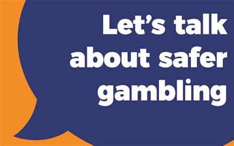 safer gambling|Opinion .